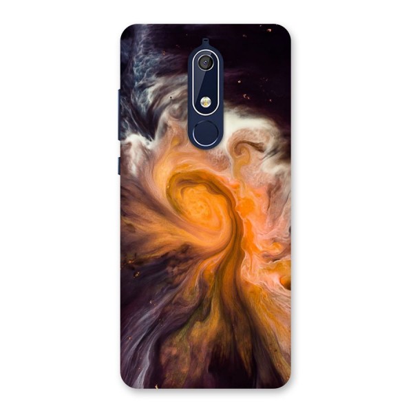 Orange Fusion Back Case for Nokia 5.1