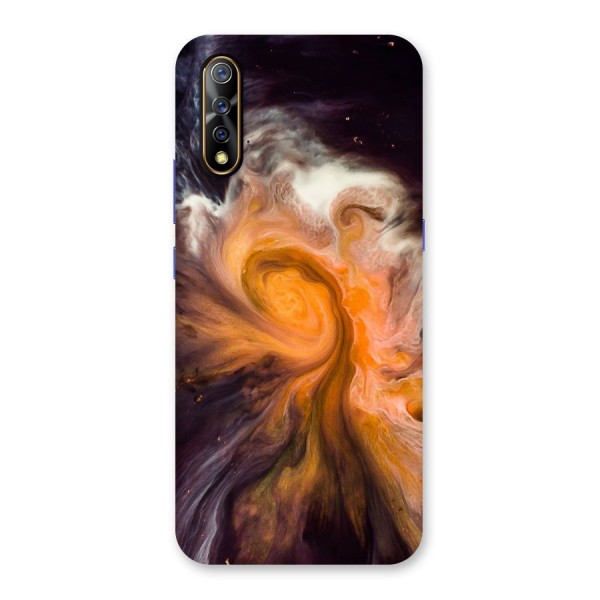 Orange Fusion Back Case for Vivo S1