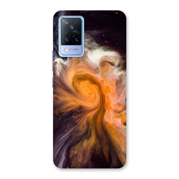 Orange Fusion Back Case for Vivo V21 5G