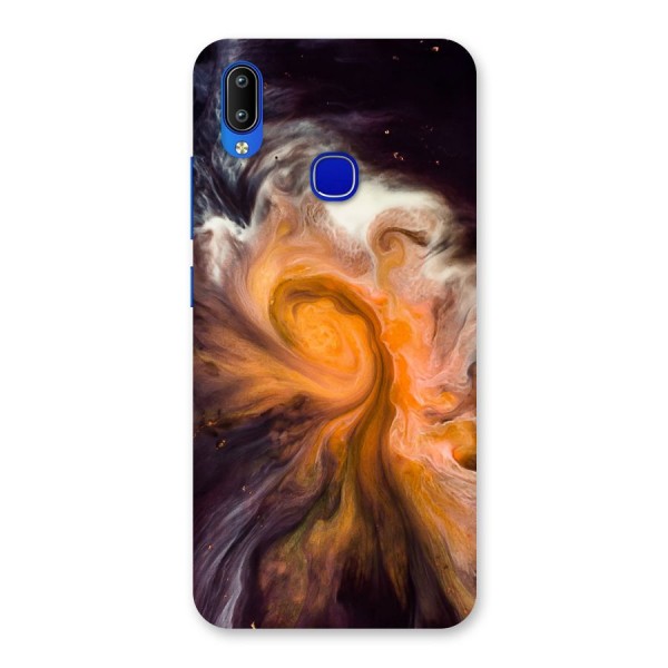 Orange Fusion Back Case for Vivo Y91