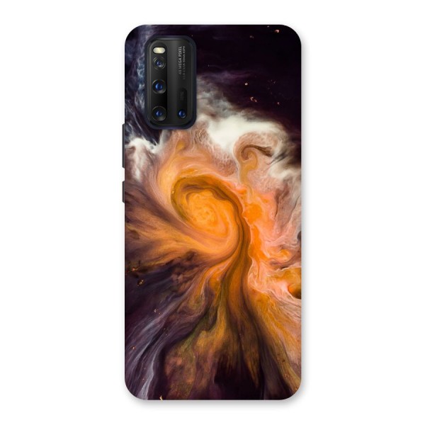 Orange Fusion Back Case for Vivo iQOO 3