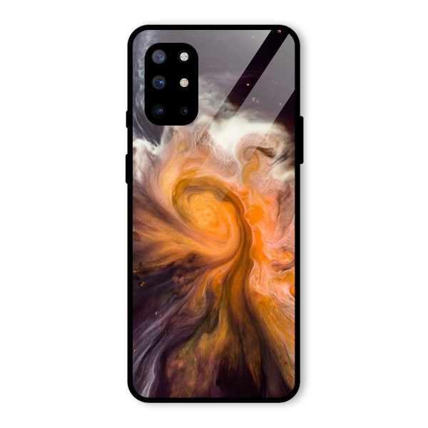 Orange Fusion Glass Back Case for OnePlus 8T