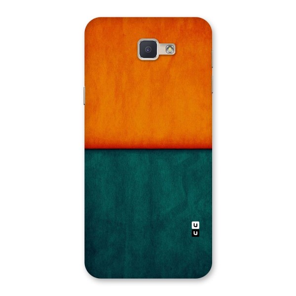 Orange Green Shade Back Case for Galaxy J5 Prime