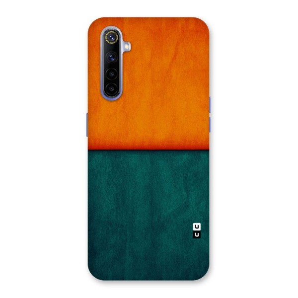 Orange Green Shade Back Case for Realme 6