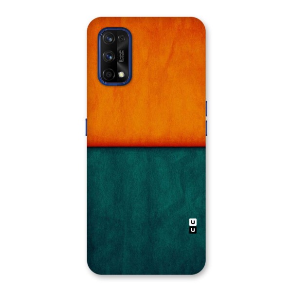 Orange Green Shade Back Case for Realme 7 Pro