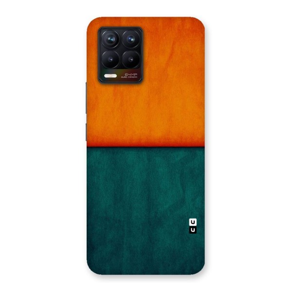 Orange Green Shade Back Case for Realme 8