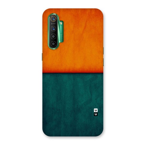 Orange Green Shade Back Case for Realme X2