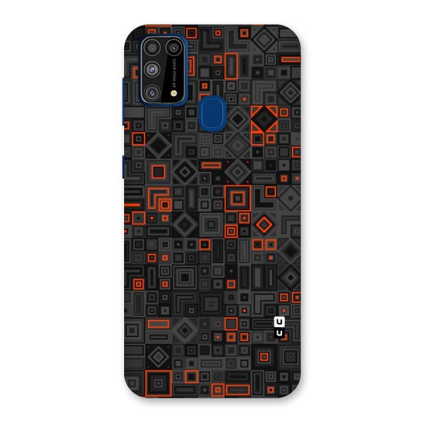 Orange Shapes Abstract Back Case for Galaxy F41