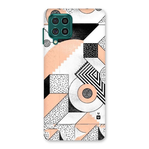 Orange Zig Zag Back Case for Galaxy F62