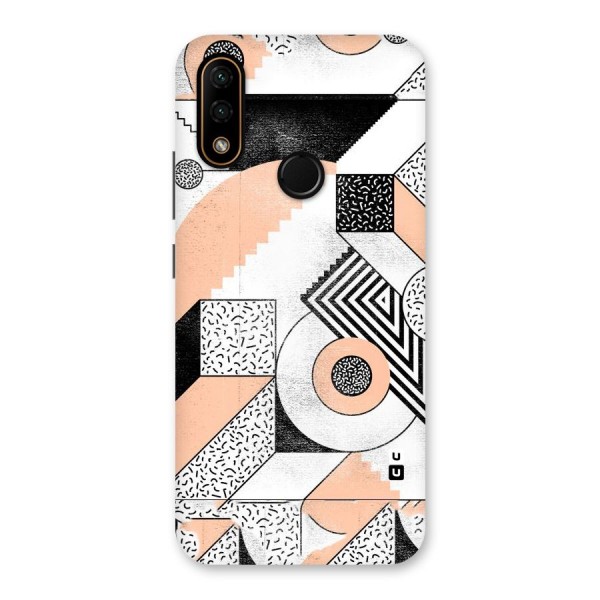 Orange Zig Zag Back Case for Lenovo A6 Note