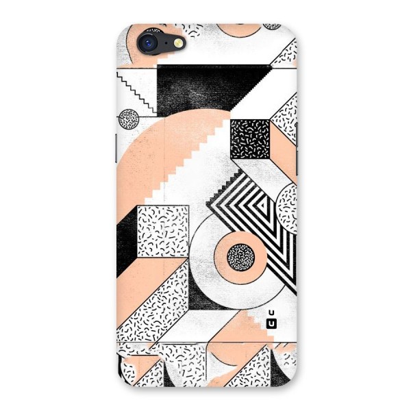 Orange Zig Zag Back Case for Oppo A71