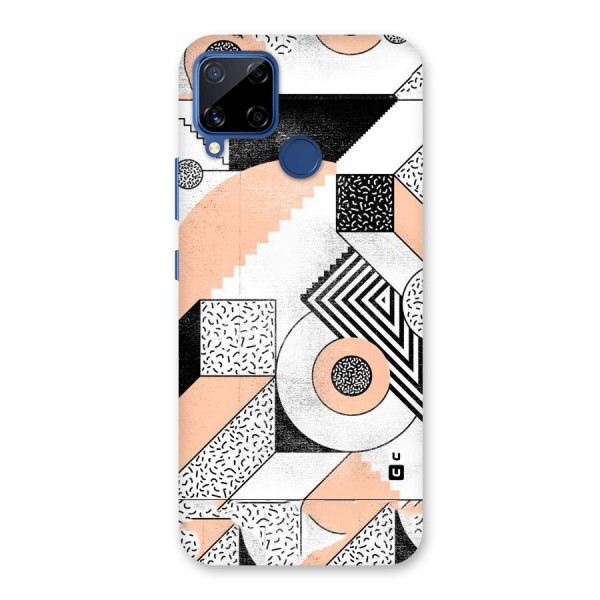 Orange Zig Zag Back Case for Realme C12