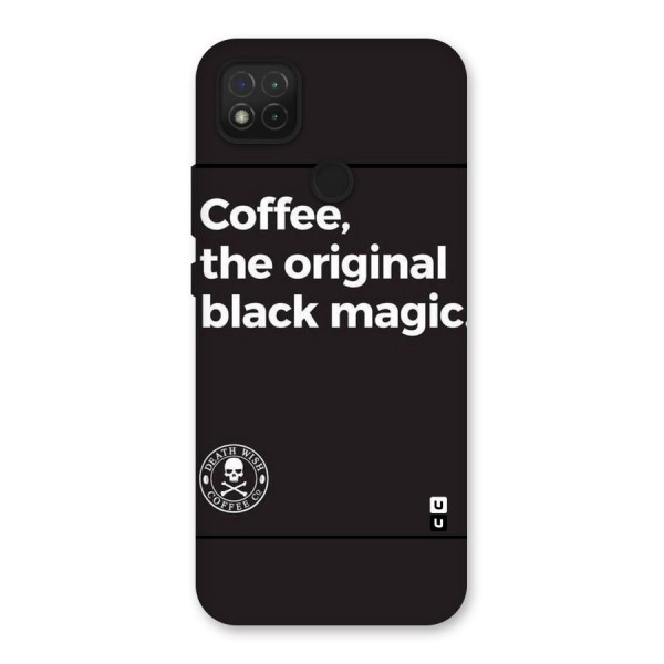 Original Black Magic Back Case for Redmi 9C