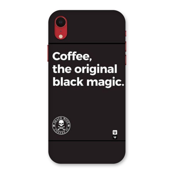 Original Black Magic Back Case for iPhone XR