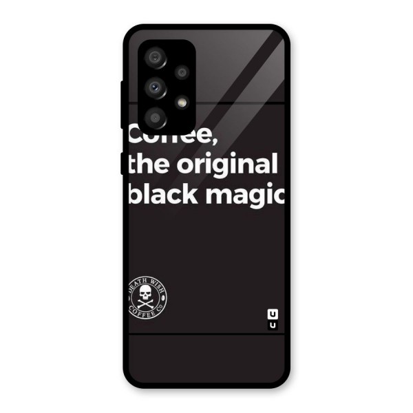 Original Black Magic Glass Back Case for Galaxy A32