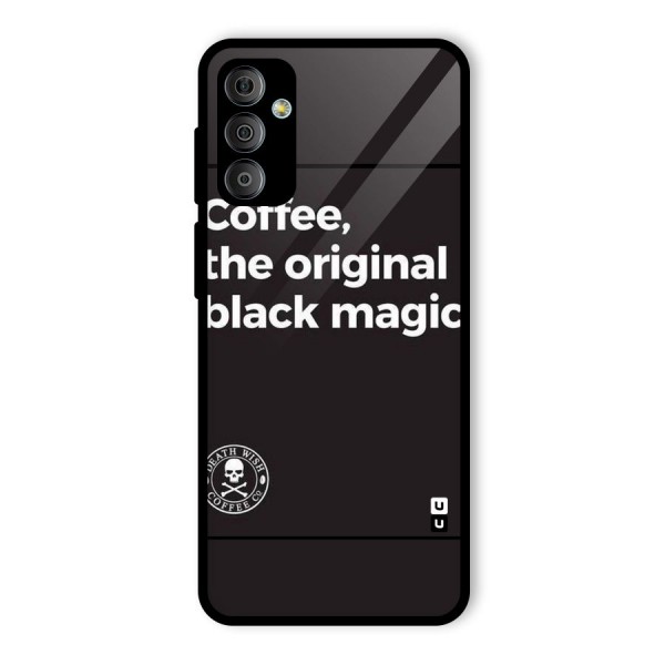 Original Black Magic Glass Back Case for Galaxy F23