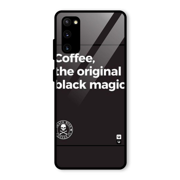 Original Black Magic Glass Back Case for Galaxy S20 FE