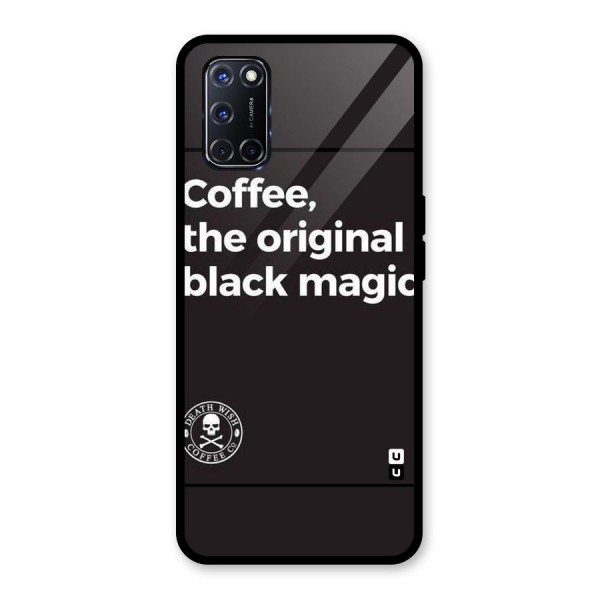 Original Black Magic Glass Back Case for Oppo A52