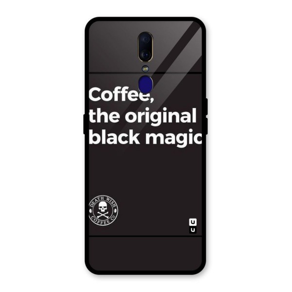 Original Black Magic Glass Back Case for Oppo F11