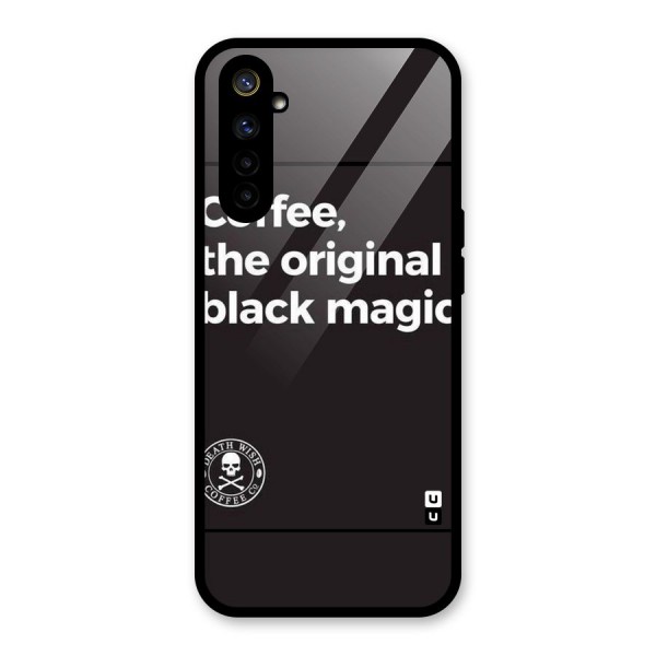 Original Black Magic Glass Back Case for Realme 6