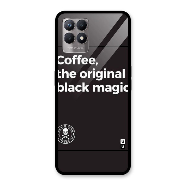 Original Black Magic Glass Back Case for Realme 8i