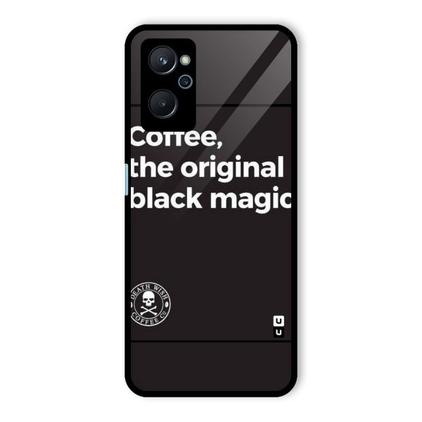 Original Black Magic Glass Back Case for Realme 9i