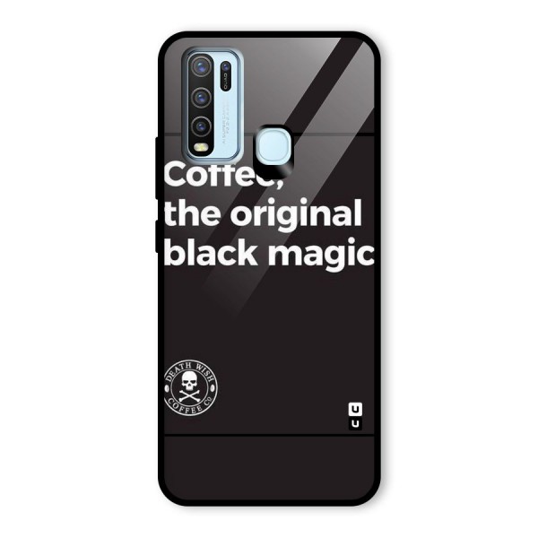 Original Black Magic Glass Back Case for Vivo Y30