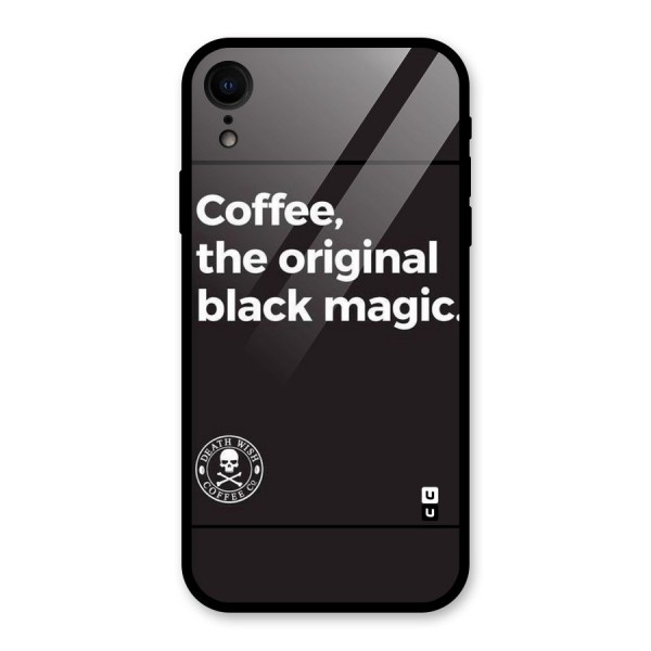 Original Black Magic Glass Back Case for XR