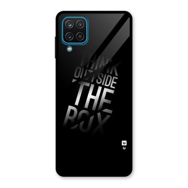 Outside The Box Glass Back Case for Galaxy A12