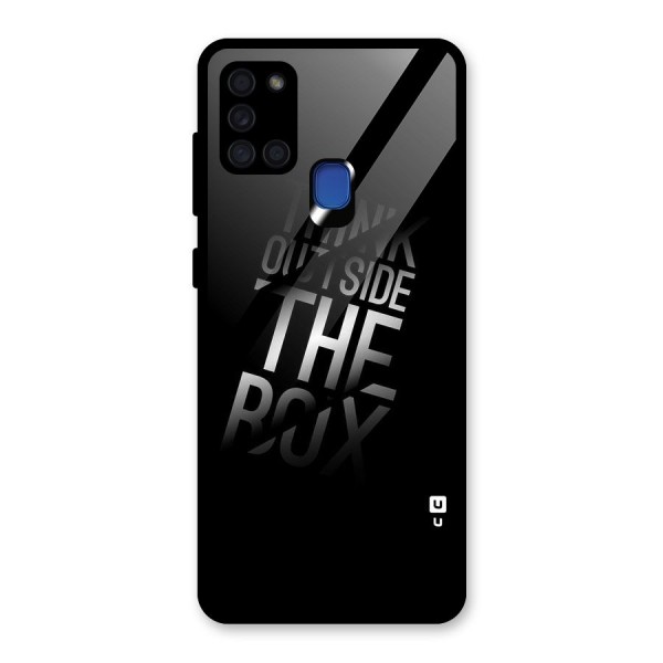 Outside The Box Glass Back Case for Galaxy A21s