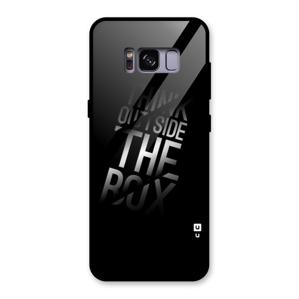 Outside The Box Glass Back Case for Galaxy S8