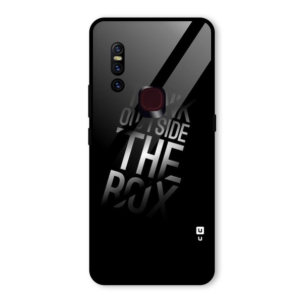 Outside The Box Glass Back Case for Vivo V15