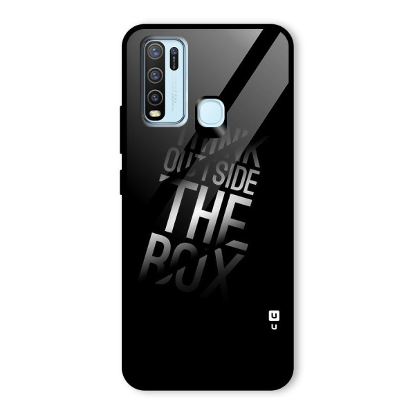 Outside The Box Glass Back Case for Vivo Y30