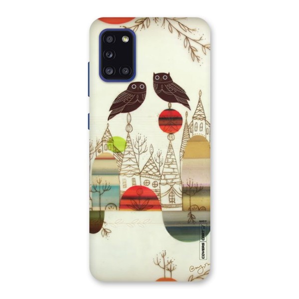 Owl Art Back Case for Galaxy A31