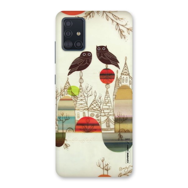 Owl Art Back Case for Galaxy A51