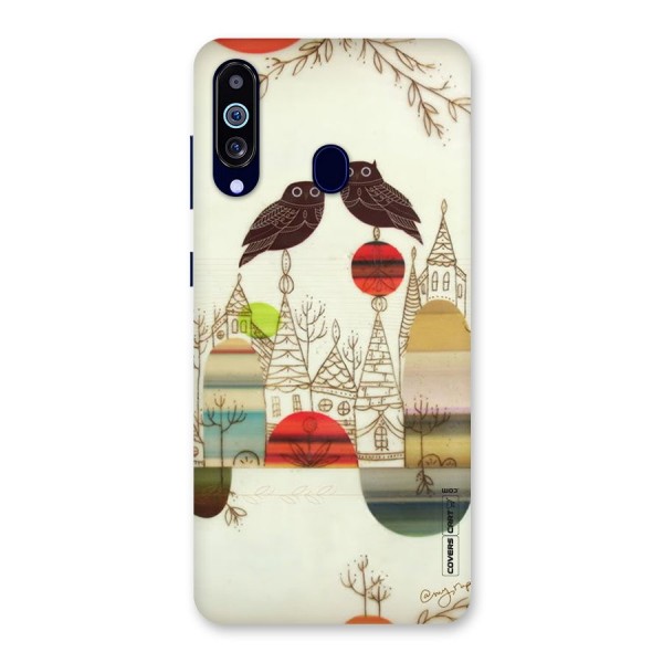 Owl Art Back Case for Galaxy A60