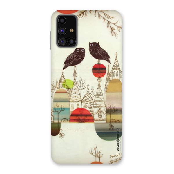 Owl Art Back Case for Galaxy M31s