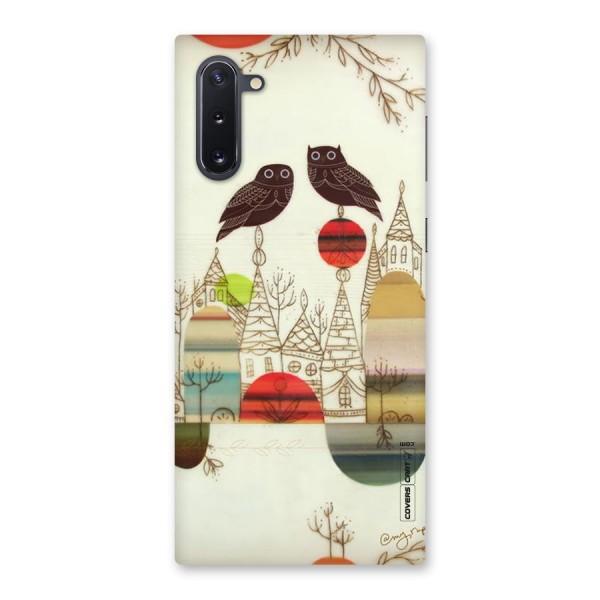 Owl Art Back Case for Galaxy Note 10