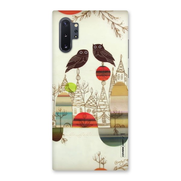 Owl Art Back Case for Galaxy Note 10 Plus