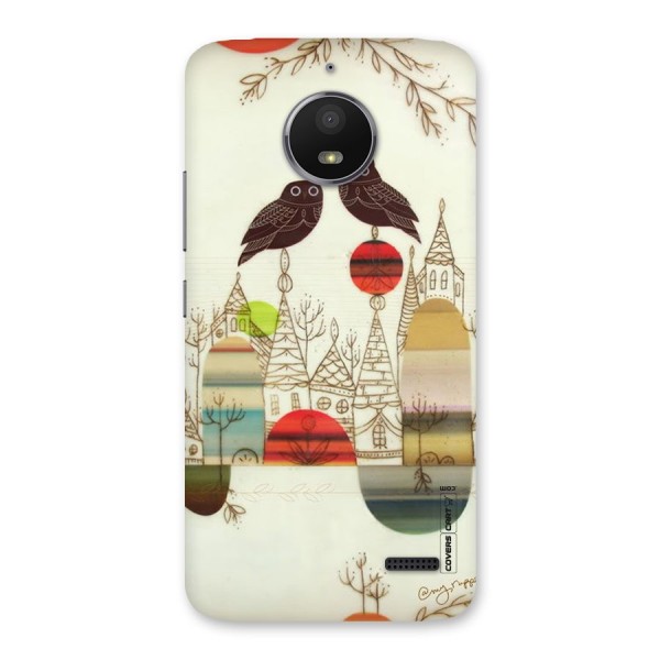 Owl Art Back Case for Moto E4