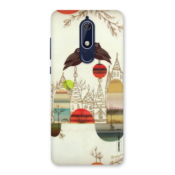 Owl Art Back Case for Nokia 5.1