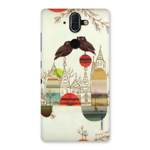 Owl Art Back Case for Nokia 8 Sirocco