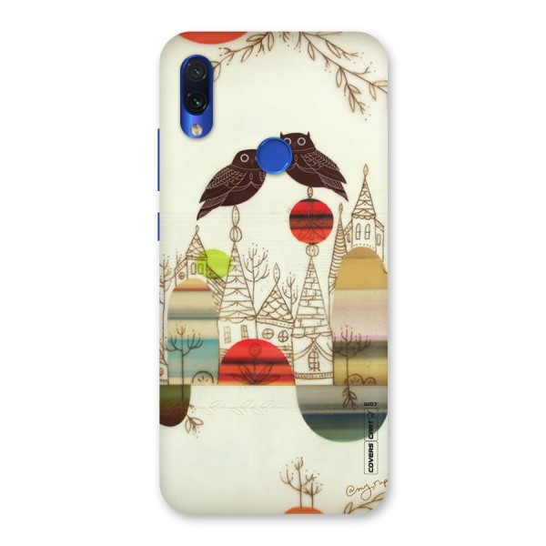 Owl Art Back Case for Redmi Note 7