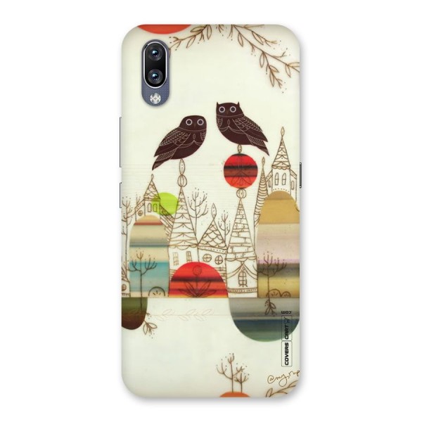 Owl Art Back Case for Vivo NEX