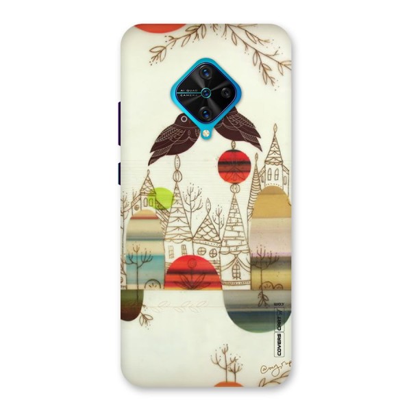 Owl Art Back Case for Vivo S1 Pro