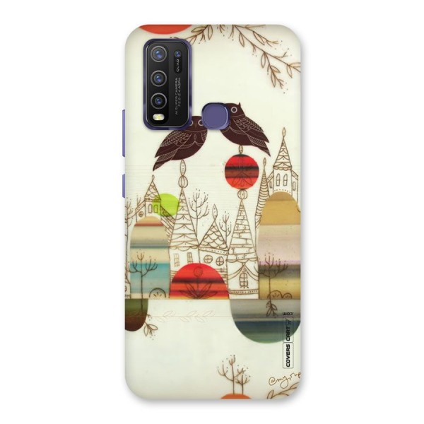 Owl Art Back Case for Vivo Y30