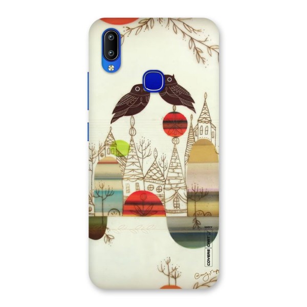 Owl Art Back Case for Vivo Y91