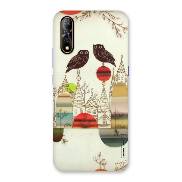 Owl Art Back Case for Vivo Z1x