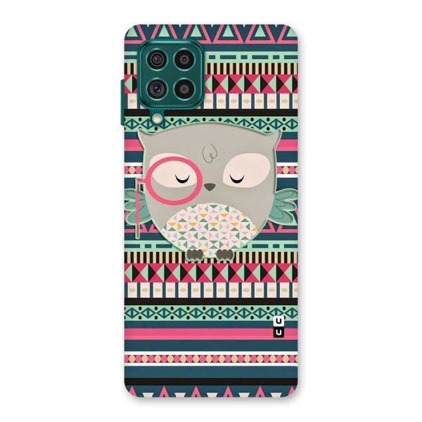 Owl Cute Pattern Back Case for Galaxy F62