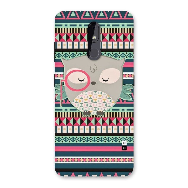 Owl Cute Pattern Back Case for Nokia 3.2